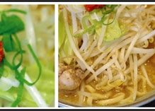 山もりもやしと　太麺　わしわし食べよう