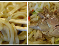 蕎麦屋でラーメン二郎　ジロリアン